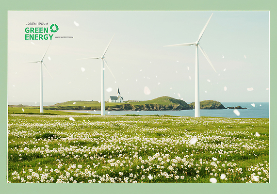 PSD 편집이미지 꽃잎 바다 꽃밭 하늘 잔디 사람없음 연두색 교회 자연보호 그린캠페인 그린에너지 친환경 풍력기 이미지편집 식물 꽃 캠페인 종교건축 자연 건물 초록색 환경 에너지 풍력에너지 보호 파일형식