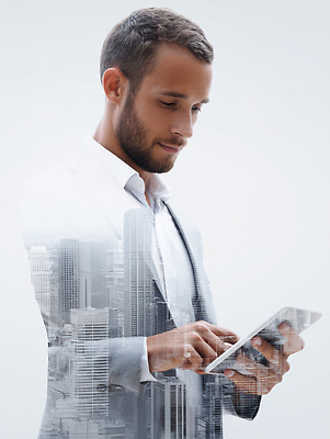 JPG 편집이미지 남자 한명 미소 들기 정장 빌딩 상반신 성인 태블릿 터치 비즈니스맨 의료성형뷰티 성인남자한명만 편집실사 AI인물포토 AI콘텐츠 1 옷 비즈니스 모션 표정 사람 건물 전자제품 스마트기기 직장인 CG 남자한명만 성인남자만 파일형식 AI포토