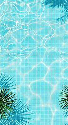 JPG 편집이미지 물결 백그라운드 잎 그림자 사람없음 파란색 수면 시원함 청량 편집실사 AI포토 AI콘텐츠 식물 컬러 물 CG 파일형식