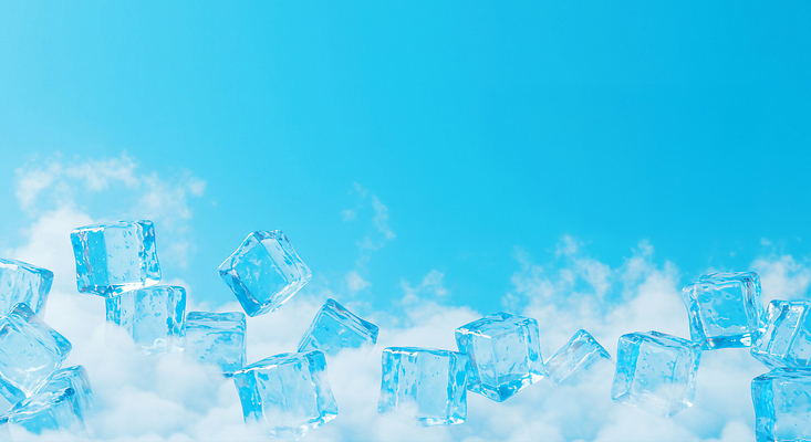 JPG 편집이미지 백그라운드 사람없음 파란색 얼음 연기 수증기 시원함 카피스페이스 청량 편집실사 AI포토 AI콘텐츠 자연요소 컬러 공백 CG 파일형식