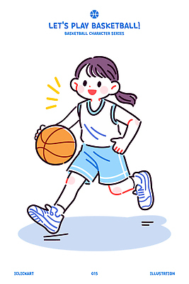 전신 여자 스포츠 하늘색 일러스트 청소년 농구공 한명 미소 달리기 운동 잡기 즐거움 농구복 열심 십대여자한명만 일러캐릭터 AI파일 캐릭터 1 감정 공 모션 농구 표정 건강 사람 파란색 운동복 여자한명만 십대여자만 파일형식 벡터