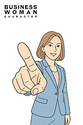 여자 일러스트 한명 미소 정장 상반신 성인 비즈니스라이프 가리킴 비즈니스우먼 성인여자한명만 일러캐릭터 AI파일 캐릭터 1 라이프스타일 옷 비즈니스 표정 사람 손짓 직장인 여자한명만 성인여자만 파일형식 벡터