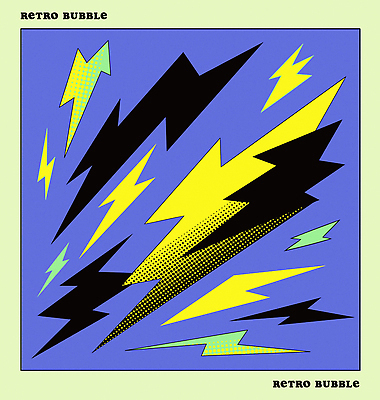 스티커 일러스트 사람없음 세트 보라색 복고 팝아트 버블 카툰스타일 번개모양 엘리먼트 국내일러스트 AI파일 모양 컬러 번개 그림 파일형식 벡터