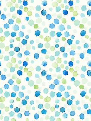 JPG 일러스트 수채화 사람없음 초록색 파란색 패턴백그라운드 배열 육각형 국내일러스트 AI일러스트 AI콘텐츠 도형 컬러 백그라운드 패턴 파일형식