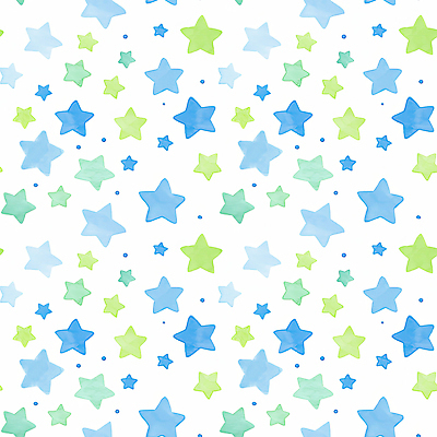 JPG 별 일러스트 수채화 사람없음 초록색 파란색 패턴백그라운드 배열 국내일러스트 AI일러스트 AI콘텐츠 자연요소 컬러 백그라운드 패턴 파일형식