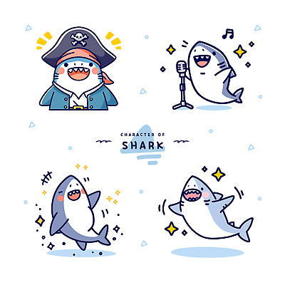 동물캐릭터 하늘색 음표 일러스트 노래 사람없음 반짝임 세트 귀여움 잡기 스탠드마이크 즐거움 상어 해적 해적의상 박장대소 해골모형 해적모자 일러캐릭터 AI파일 동물 캐릭터 모자_잡화 기호 옷 감정 음악 컨셉 모션 어류 웃음 파란색 모형 도둑 마이크 파일형식 벡터