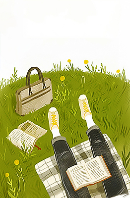 JPG 꽃 여유 서류가방 일러스트 수채화 잔디 라이프 신체부위 책 펼침 다리 돗자리 웰니스투어 국내일러스트 웰니스 AI일러스트 AI콘텐츠 식물 감정 여행 가방 모션 사람 생활 신조어 파일형식