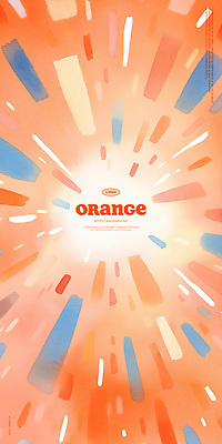 PSD 일러스트 수채화 폭죽 불꽃놀이 사람없음 빛 주황색 국내일러스트 컬러 놀이 파일형식