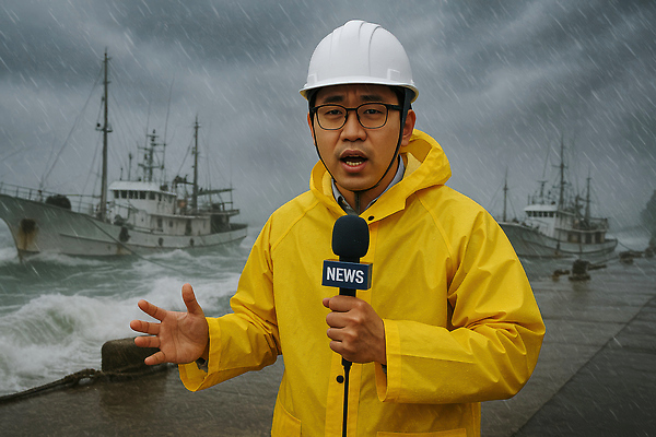 JPG 편집이미지 남자 파도 한명 들기 상반신 성인 여름 어선 기자 뉴스 안전모 위험 마이크 우비 태풍 부둣가 취재 의료성형뷰티 성인남자한명만 안경낌 편집실사 AI인물포토 AI콘텐츠 직업 1 옷 계절 안경 바다 음향기기 컨셉 배_교통 모션 사람 항구 헬멧 안전장비 자연재해 CG 남자한명만 성인남자만 파일형식 AI포토