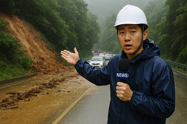 JPG 나무 편집이미지 남자 도로 자동차 한명 들기 상반신 성인 여름 가리킴 기자 뉴스 안전모 위험 마이크 우비 태풍 산사태 의료성형뷰티 성인남자한명만 편집실사 AI인물포토 AI콘텐츠 식물 직업 1 옷 계절 길 육상교통 음향기기 컨셉 교통시설 모션 사람 손짓 헬멧 안전장비 자연재해 CG 남자한명만 성인남자만 파일형식 AI포토
