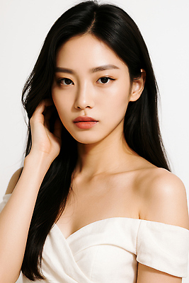 JPG 모델 편집이미지 응시 여자 한명 상반신 성인 뷰티 시크 의료성형뷰티 성인여자한명만 편집실사 오프숄더 AI인물포토 AI콘텐츠 1 시선 상의 사람 CG 여자한명만 성인여자만 파일형식 AI포토