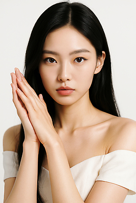 JPG 모델 편집이미지 응시 여자 한명 상반신 성인 뷰티 시크 의료성형뷰티 성인여자한명만 편집실사 오프숄더 AI인물포토 AI콘텐츠 1 시선 상의 사람 CG 여자한명만 성인여자만 파일형식 AI포토