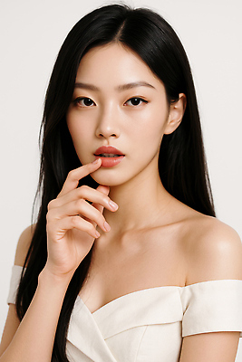 JPG 모델 편집이미지 응시 여자 한명 상반신 성인 뷰티 시크 의료성형뷰티 성인여자한명만 편집실사 오프숄더 AI인물포토 AI콘텐츠 1 시선 상의 사람 CG 여자한명만 성인여자만 파일형식 AI포토