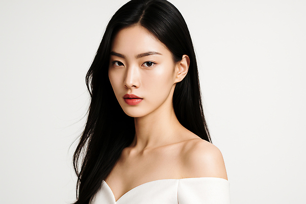 JPG 모델 편집이미지 응시 여자 한명 상반신 성인 뷰티 시크 의료성형뷰티 성인여자한명만 편집실사 오프숄더 AI인물포토 AI콘텐츠 1 시선 상의 사람 CG 여자한명만 성인여자만 파일형식 AI포토