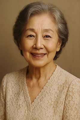 JPG 스튜디오촬영 편집이미지 응시 여자 노년 할머니 한명 미소 상반신 갈색 뷰티풀 의료성형뷰티 노인여자한명만 편집실사 AI인물포토 AI콘텐츠 1 시선 컬러 실내 표정 사람 성인 CG 여자한명만 노인여자만 파일형식 AI포토