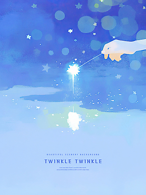 PSD 손 별 일러스트 밤하늘 동화 수채화 불꽃놀이 들기 신체부위 파란색 빛 반짝임 반사 수면 보케 번짐 감성 몽환 이펙트그래픽 스파클라 국내일러스트 자연요소 컬러 컨셉 그래픽백그라운드 모션 놀이 하늘 폭죽 사람 물 야간 파일형식 효과