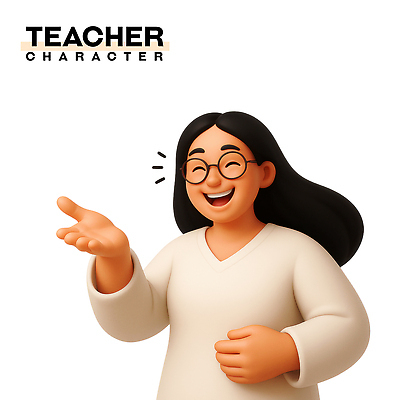 PSD 편집이미지 여자 3D캐릭터 직업캐릭터 한명 웃음 상반신 성인 3D 손들기 교사 가리킴 성인여자한명만 안경낌 편집3D 직업 캐릭터 1 안경 모션 표정 사람 손짓 디지털합성 여자한명만 성인여자만 파일형식