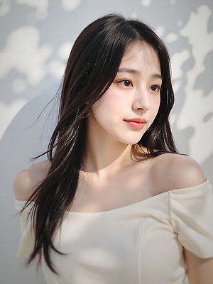 JPG 편집이미지 응시 여자 그림자 한명 미소 상반신 성인 햇빛 뷰티 뷰티풀 청순 의료성형뷰티 성인여자한명만 편집실사 오프숄더 AI인물포토 AI콘텐츠 1 시선 컨셉 상의 표정 사람 태양 CG 여자한명만 성인여자만 파일형식 AI포토