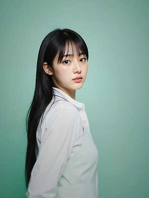 JPG 편집이미지 원피스 여자 한명 상반신 성인 뷰티 뒷짐 민트색 뷰티풀 의료성형뷰티 성인여자한명만 편집실사 AI인물포토 AI콘텐츠 1 옷 컬러 모션 사람 CG 여자한명만 성인여자만 파일형식 AI포토