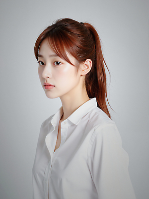 JPG 편집이미지 여자 와이셔츠 한명 상반신 성인 뷰티 흰색 묶은머리 뷰티풀 청순 의료성형뷰티 성인여자한명만 편집실사 AI인물포토 AI콘텐츠 1 헤어스타일 컬러 컨셉 셔츠 사람 CG 여자한명만 성인여자만 파일형식 AI포토