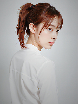 JPG 편집이미지 여자 와이셔츠 한명 상반신 성인 뷰티 흰색 뒤돌아보기 묶은머리 뷰티풀 청순 의료성형뷰티 성인여자한명만 편집실사 AI인물포토 AI콘텐츠 1 헤어스타일 컬러 컨셉 셔츠 모션 사람 CG 여자한명만 성인여자만 파일형식 AI포토