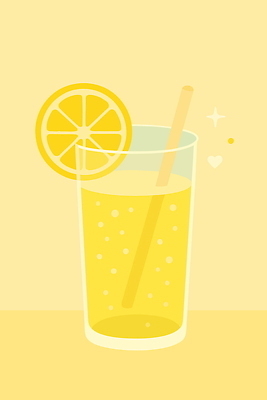 일러스트 잔 빨대 사람없음 반짝임 레몬 레모네이드 슬라이스 레몬장식 연노랑색 국내일러스트 AI파일 식기 과일 모션 장식 노란색 에이드 파일형식 벡터