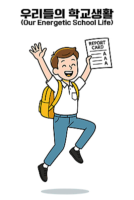 전신 남자 교복 일러스트 청소년 책가방 한명 웃음 스쿨라이프 점프 기쁨 만세 시험지 A 십대남자한명만 일러캐릭터 AI파일 캐릭터 1 라이프스타일 알파벳 옷 감정 가방 학교 모션 표정 사람 남자한명만 십대남자만 파일형식 벡터