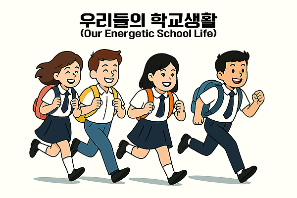 전신 여자 남자 교복 일러스트 청소년 책가방 여러명 친구 달리기 스쿨라이프 잡기 십대만 일러캐릭터 AI파일 캐릭터 라이프스타일 옷 다수 가방 학교 관계 모션 사람 파일형식 벡터