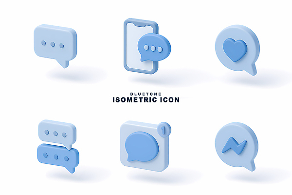 PSD 아이콘 하늘색 말풍선 커뮤니케이션 사람없음 스마트폰 세트 3D아이콘 3D 하트 어플리케이션 오브젝트 비즈니스아이콘 아이소메트릭 소셜네트워크 좋음 중고거래 편집3D 모양 컨셉 비즈니스 파란색 핸드폰 스마트기기 거래 디지털합성 파일형식