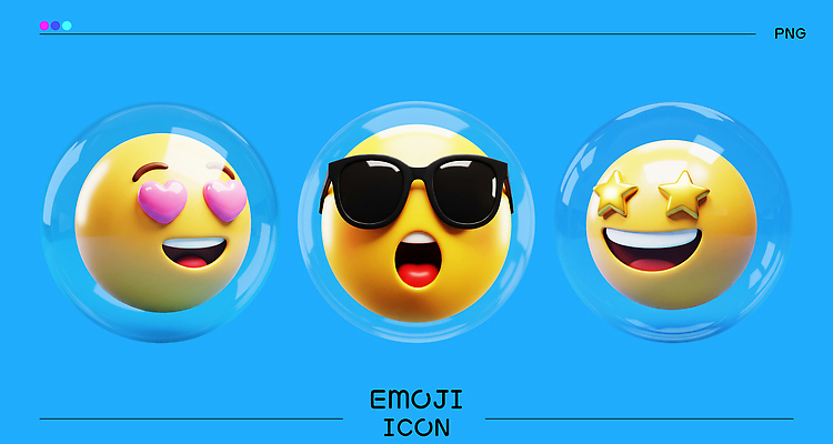 PSD 편집이미지 별 하늘색 3D캐릭터 사랑 사람없음 세트 선글라스 3D 놀람 하트 와우 반하는 이모지 편집3D 자연요소 모양 캐릭터 감정 안경 컨셉 표정 파란색 디지털합성 파일형식