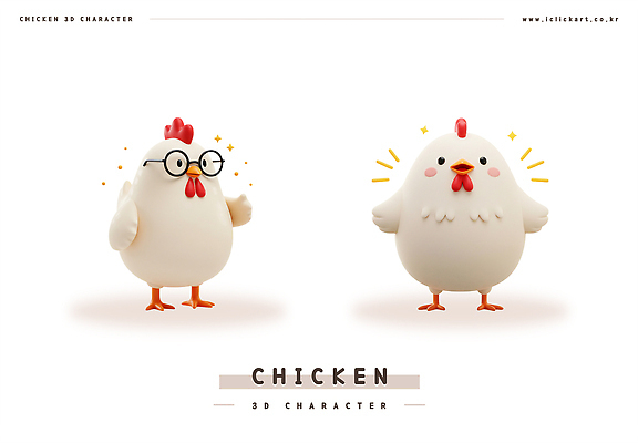 PSD 편집이미지 3D캐릭터 미소 사람없음 세트 3D 귀여움 즐거움 닭캐릭터 따봉 안경낌 편집3D 캐릭터 감정 안경 동물캐릭터 컨셉 표정 닭 최고 디지털합성 파일형식