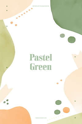 PSD 백그라운드 일러스트 추상 수채화 사람없음 초록색 카피스페이스 국내일러스트 컬러 무늬 공백 파일형식