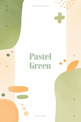 PSD 백그라운드 일러스트 추상 수채화 사람없음 초록색 카피스페이스 국내일러스트 컬러 무늬 공백 파일형식