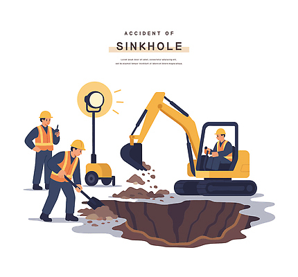 전신 남자 허리손 일러스트 전등 앉기 성인 세명 안전모 위험 자연재해 포크레인 삽 무전기 긴급상황 땅파기 무전 지반침하 성인남자만 국내일러스트 AI파일 포즈 컨셉 통신 모션 무선통신 조명 사람 긴급 중장비 헬멧 안전장비 재해 남자만 성인만 파일형식 벡터