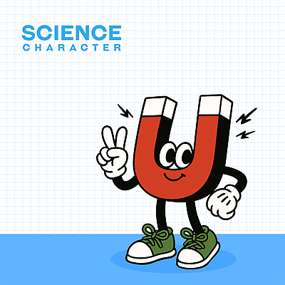 허리손 장갑 하늘색 신발 일러스트 실험기구 미소 사람없음 브이 U자형자석 일러캐릭터 AI파일 캐릭터 잡화 과학 포즈 표정 손짓 파란색 자석 파일형식 벡터