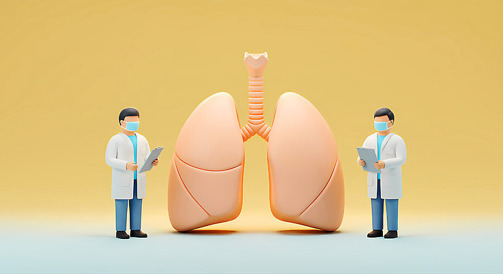 JPG 전신 편집이미지 남자 건강 병원 마스크 들기 성인 두명 노란색 3D 의사 허파 서류판 진찰가방 성인남자만 편집3D AI컴퓨터그래픽 AI콘텐츠 컬러 의학 모션 사람 사무용품 진료 의료진 호흡기관 디지털합성 남자만 성인만 파일형식