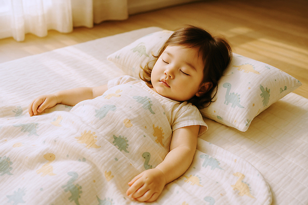 JPG 편집이미지 여자 한명 눕기 귀여움 이불 아기 커튼 포근함 편안함 낮잠 나무바닥 베이지색 의료성형뷰티 여자아기한명만 편집실사 수면_잠 AI인물포토 AI콘텐츠 1 컬러 컨셉 침구 모션 바닥 사람 잠 감각 CG 여자한명만 여자아기만 파일형식 AI포토