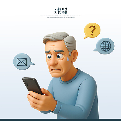 PSD 편집이미지 할아버지 노년 남자 말풍선 인터넷 한명 들기 상반신 스마트폰 3D 물음표 찡그림 땀 문자메시지 어려움 혼란 노인남자한명만 편집3D 1 기호 컨셉 모션 표정 사람 성인 핸드폰 스마트기기 메시지 디지털합성 남자한명만 노인남자만 파일형식