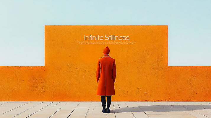 전신 PSD 편집이미지 남자 벽 그림자 한명 성인 뒷모습 주황색 고요 공간 비니 무한 성인남자한명만 초현실주의 이미지편집 모자_잡화 1 뷰포인트 컬러 사람 남자한명만 성인남자만 파일형식