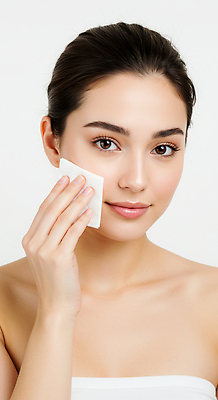 JPG 편집이미지 여자 한명 상반신 성인 뷰티 잡기 닦기 패드 의료성형뷰티 성인여자한명만 편집실사 AI인물포토 AI콘텐츠 1 모션 사람 CG 여자한명만 성인여자만 파일형식 AI포토