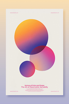 PSD 편집이미지 디자인 포스터 사람없음 보라색 원형 겹침 그라데이션 구성 이미지편집 도형 컬러 파일형식