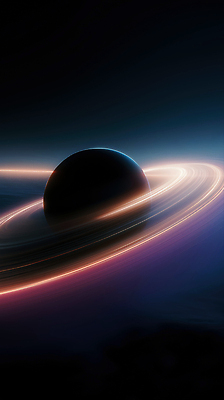 JPG 편집이미지 추상 사람없음 노란색 어둠 행성 고리 신비 발광 환상 편집실사 AI컴퓨터그래픽 AI콘텐츠 컬러 컨셉 무늬 우주 CG 파일형식