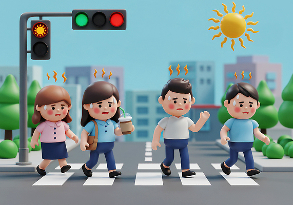 JPG 전신 나무 편집이미지 여자 남자 도로 가방 들기 여러명 성인 건물 여름 태양 3D 손들기 걷기 비즈니스맨 비즈니스우먼 풀 횡단보도 더위 신호등 출퇴근 땀 건너기 아이스아메리카노 테이크아웃컵 성인만 폭염주의보 편집3D 폭염대비 AI컴퓨터그래픽 AI콘텐츠 자연요소 식물 건축물 잡화 계절 길 다수 비즈니스 교통시설 모션 날씨 사람 컵 대비 직장인 보행로 자연재해 디지털합성 아메리카노 아이스커피 파일형식