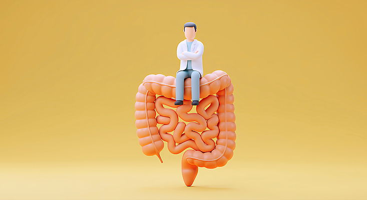 JPG 전신 편집이미지 남자 한명 앉기 성인 노란색 3D 팔짱 의사가운 대장 소장 성인남자한명만 편집3D AI컴퓨터그래픽 AI콘텐츠 1 컬러 모션 사람 의사 가운 장기_의학 디지털합성 남자한명만 성인남자만 파일형식