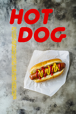 PSD 편집이미지 종이 사람없음 소시지 케첩 머스터드 핫도그 이미지편집 음식 패스트푸드 소스_음식 가공식품 파일형식