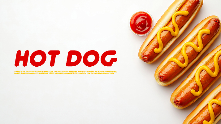 PSD 편집이미지 사람없음 소시지 케첩 머스터드 핫도그 소스그릇 이미지편집 그릇 음식 패스트푸드 소스_음식 가공식품 파일형식