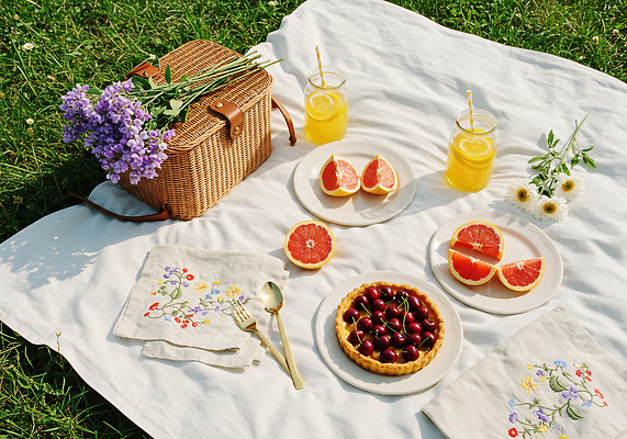 JPG 편집이미지 접시 꽃 포크 단면 잔 잔디 사람없음 햇빛 소풍 숟가락 레모네이드 자몽 돗자리 손수건 감성 자수 소풍바구니 체리파이 편집실사 AI포토 AI콘텐츠 식물 식기 컨셉 과일 수저 태양 야외활동 바구니 CG 파이_빵 에이드 파일형식