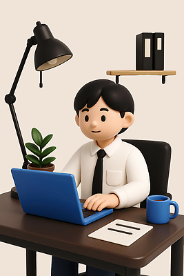 PSD 식물 편집이미지 남자 화분 선반 한명 미소 정장 상반신 성인 노트북 사무실 3D 머그컵 스탠드 타이핑 비즈니스맨 책상 문서 야근 살구색 서류파일 성인남자한명만 편집3D 1 옷 컬러 가구 비즈니스 조명 표정 사람 컵 전자제품 사무용품 업무 직장인 디지털합성 남자한명만 성인남자만 파일형식
