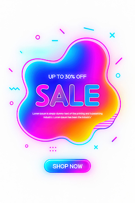 PSD 템플릿 추상 사람없음 쇼핑 컬러풀 세일 이미지템플릿 컬러 무늬 파일형식