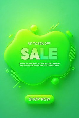 PSD 템플릿 추상 사람없음 초록색 쇼핑 세일 이미지템플릿 컬러 무늬 파일형식